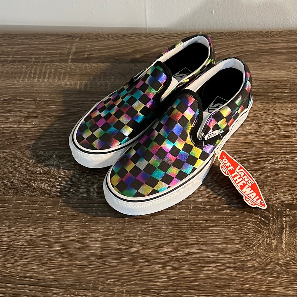 Brand new pair of slip on vans.